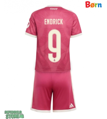 Real Madrid Endrick #9 Replika Babytøj Tredje sæt Børn 2026-27 Kortærmet (+ Korte bukser)